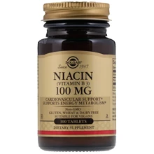 Solgar Niacin (Vitamin B3) 100 mg 100 Tablets: Тип Витамин B