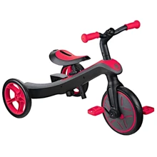 Велосипед детский Велосипед детский GLOBBER серии EXPLORER TRIKE 2в1, красный, до 20кг, 3 колеса: Тип 3х колесный велосипед