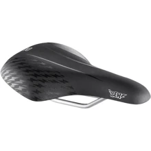 Седло Selle Royal Junior BEN для 16-24 Foam Matrix обивка Soft Touch 230х151мм 313г мужское чёрное 1703HRNA03807 (SAD-43-48): Анатомическая выемка Нет
