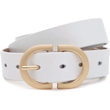 Жіночий ремінь Borsa Leather білий (CV1ZK105-goldwhite): Стать Женский