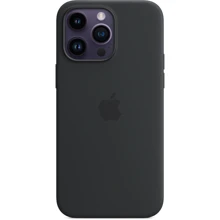Чехол для iPhone Apple for iPhone 14 Pro Max Silicone Case with MagSafe Midnight (MPTP3) : Цвет черный