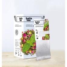Чай Hello Tea зелений Зелена М'ята 20х2 г у фільтр-пакетах (4820208950107): undefined undefined