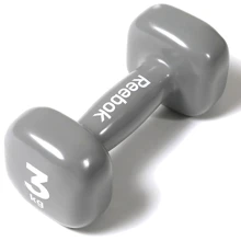 Гантель Reebok RAWT-11153 3 кг серый: Вес гантели, кг 3