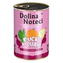Вологий корм для собак Dolina Noteci Superfood з качкою та перепелом 800 г (DN 800 (596)): Тип Влажный корм