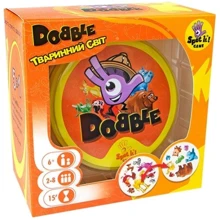 Настольная игра Dobble Animaux UA (Dobble тваринний світ) (Укр.): Производитель Аsmodee