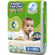 Helen Harper підгузники дитячі Soft & Dry 3 (4-9кг) 80 шт Midi: Тип Підгузки