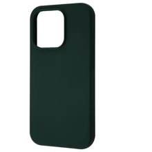 Чехол для iPhone WAVE Full Silicone Cover Clover for iPhone 15 Pro: Цвет зеленый