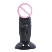 Анальный фаллоимитатор на присоске XESE RD-33 BLACK SOFT: Назначение Анальные