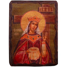 Деревянная икона Святая равноапостольная царица Елена (17х23 см) (814-2024): Производитель Noname