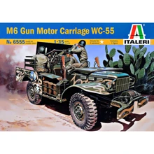 Модель Italeri Джип M6 Gun Motor Carriage WC-55 (IT6555): Виробник ITALERI