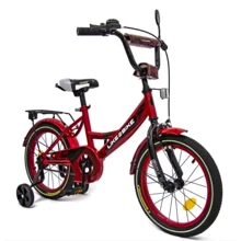 Велосипед подростковый 2-х колесный 16'' 211615 (RL7T) Like2bike Sky, бордовый, рама сталь, со звонком: Диаметр колес, дюймов 16