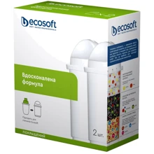 Картридж для фільтрів-глечиків Ecosoft покращені 2 шт (4820056800692): undefined undefined