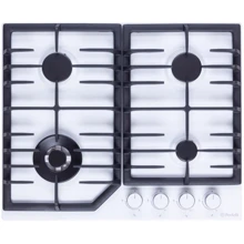 Варочная поверхность газовая Perfelli HGM 61694 WH: Расположение панели Фронтальное