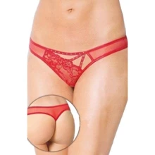 Женские трусики SoftLine - Thongs 2441, M/L (red): Для кого Для женщин