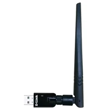 Адаптер Wi-Fi D-Link DWA-172: Тип адаптера USB