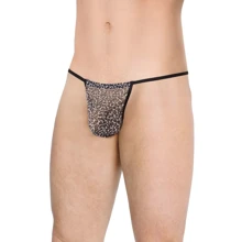 Мужские стринги SoftLine - Mens Thong 4531, OneSize (grey panther): Для кого Для мужчин