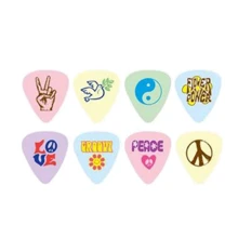 Медіатор Медіатори у наборі D'Andrea PL-HV Peace & Love Heavy/72 шт: Тип Медиатор