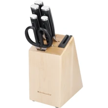 Набор кухонных ножей KitchenAid Classic с подставкой 6 предметов и точило (KO6PSTSNOBG): Наименование Набор кухонных ножей 6 пр.