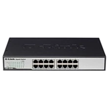 Мережевий комутатор D-Link DGS-1016D: Порти тільки Gigabit Ethernet (10/100/1000)