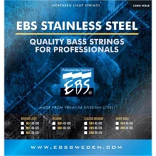 Струна для гитар Струны для бас-гитары EBS SS-CM 6-strings (25-128) Stainless Steel (23-04-14-02): Тип Комплект струн