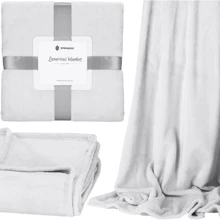 Плед Springos Luxurious Blanket 200x220 см серый (HA7205): Производитель Springos