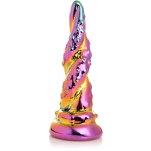 Фэнтезийный фаллоимитатор Creature Cocks Enchanting Rainbow Glass Dildo: Назначение Вагинальные