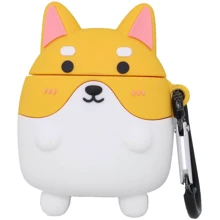 Чехол для наушников TPU Case Dogs Corgi Orange for Apple AirPods: Тип Чехол