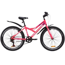 Велосипед ST 24" Discovery FLINT Vbr с крылом Pl 2020 (розовый) (OPS-DIS-24-177): Диаметр колес, дюймов 24"