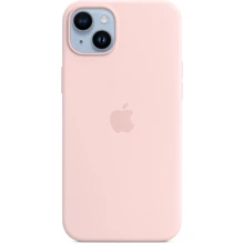Чохол для iPhone Apple for iPhone 14 Plus Silicone Case with MagSafe Chalk Pink (MPT73) : Колір розовый