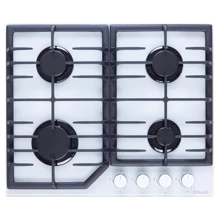 Варочная поверхность газовая Perfelli HGG 61494 WH: Расположение панели Фронтальное