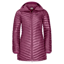 Пуховик Jack Wolfskin Atmosphere Coat W 1204691-2094 40 фіолетовий демісезонний з капюшоном: Сезон Демісезон