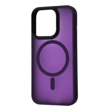 Чехол для iPhone WAVE Matte Insane Case with MagSafe Deep Purple for iPhone 15 Plus: Цвет фиолетовый