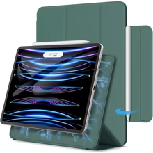 Аксессуар для iPad BeCover Magnetic Case Dark Green for iPad 10.9 (2022 / 2024) / iPad 11 2025 (708533): Цвет зеленый