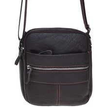 Мужская сумка через плечо Borsa Leather коричневая (K11020-brown): Пол Мужской