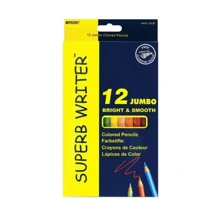 Карандаши Marco 4400-12СВ 12 цв Superb writer JUMBO: Тип Цветные