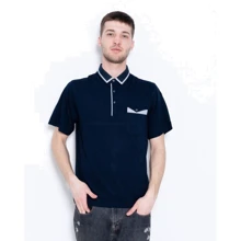 Поло ISSA PLUS GN1-23 S темно-синє: Вид Поло