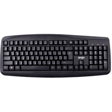 Клавиатура Ergo K-240 USB Black (K-240USB): Подключение проводное