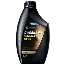Олія моторна CWORKS OIL 5W-40 ACEA A3/B4 1л: Тип синтетичне