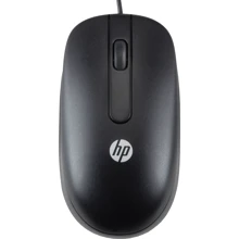 Мышь HP Optical Scroll USB Black (QY775AA): Интерфейс подключения PS/2