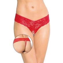 Женские трусики SoftLine - Thongs 2440, M/L (red): Для кого Для женщин