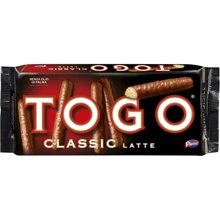 Печенье Pavesi Togo classic Latte покрытое молочным шоколадом 120 г (8013355998412): Вес нетто 120 г