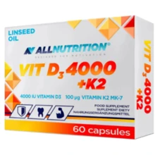 Allnutrition Vit D3 4000 + K2 60 caps / 60 servings: Пол Унисекс