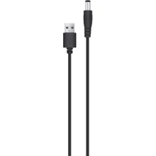 Кабель ACCLAB кабель питания для роутера USB Cable to DC 5.5х2.1 мм 5V 1.5A Black: Тип USB Cable - DC