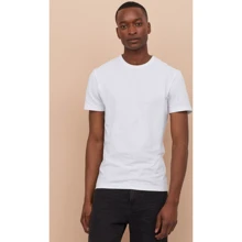 Футболка H&M 6246840 M белая: Вид Футболки
