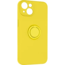 Чехол для iPhone ArmorStandart Icon Ring Yellow for iPhone 14 (ARM68689): Цвет желтый