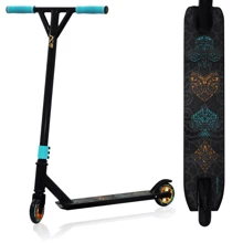 Трюковий самокат SportVida Stunt Poker SV-WO0017 Black/Blue: Кількість коліс 2