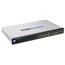 Сетевой коммутатор Linksys SLM2024T-EU: Порты комбинированный