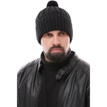 Шапкa мужская Alex черная (H17059_черный): Производитель Alex
