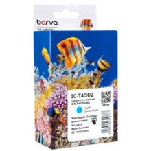 Картридж Barva Epson T40D2 (C13T40D240) 56 мл, Cyan (IC-T40D2): Производитель Barva