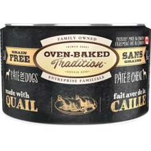 Вологий корм для собак Oven-Baked Tradition зі свіжим м'ясом перепілки 170 г (8693-6): Тип Влажный корм